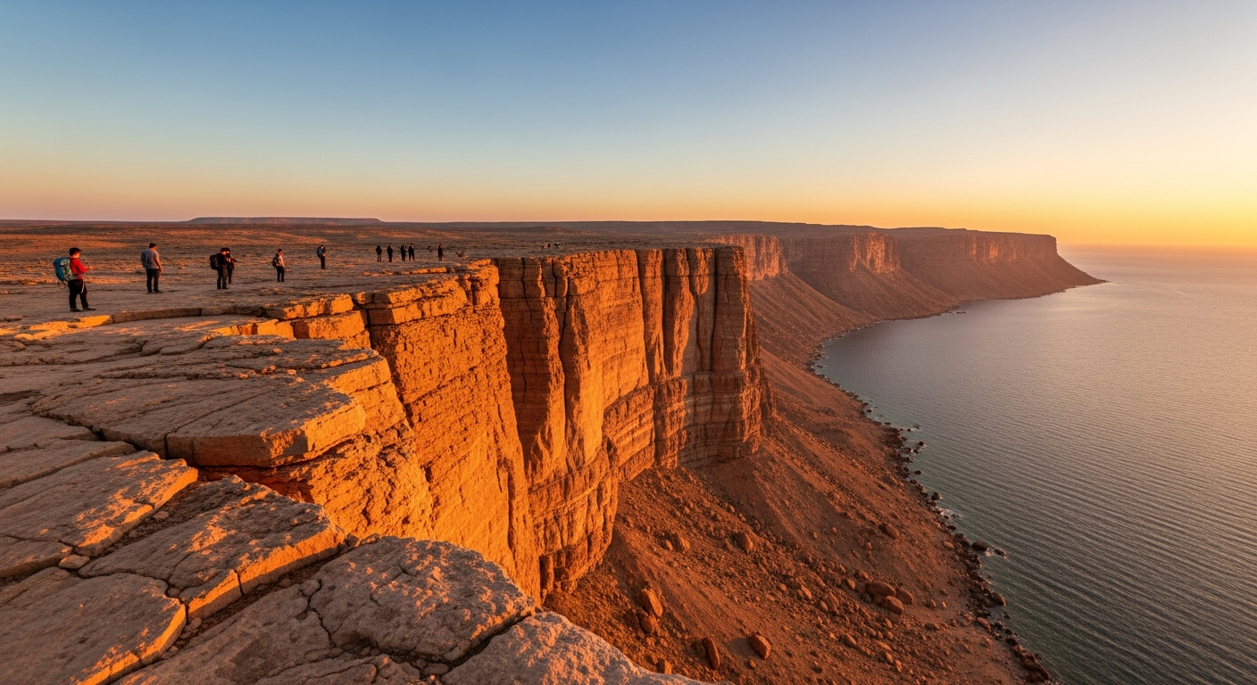 Overnight Camping at Edge of the World